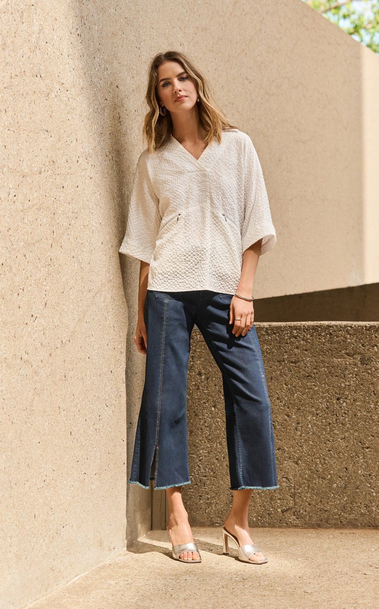 Joseph Ribkoff Denim Crop 241903S25