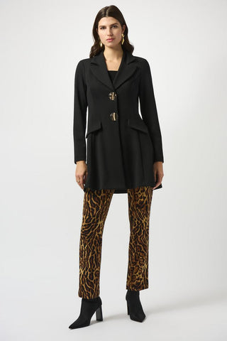 Joseph Ribkoff Slim Animal Print Trousers  253269