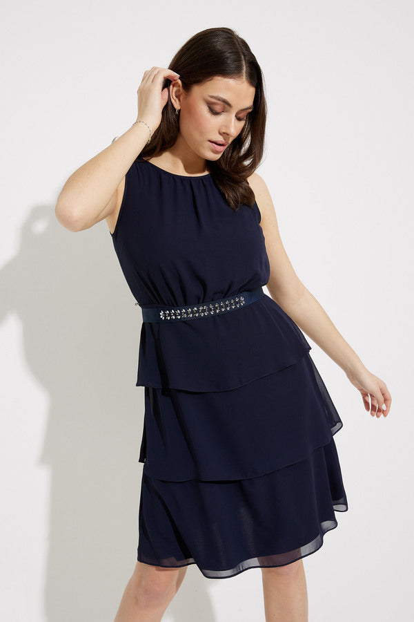 Joseph ribkoff shop midnight blue dress