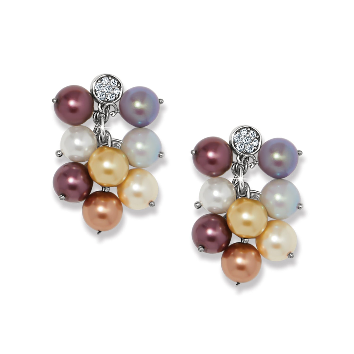 Brighton Pearl-icious Multi Post Drop Earrings JA0089