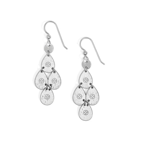 Brighton Palm Canyon Small Teardrop French Wire Earrings JA9976