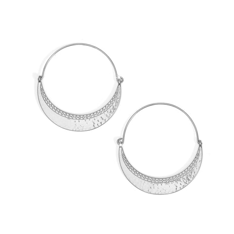 Brighton Palm Canyon Large Hoop Earrings JA9978