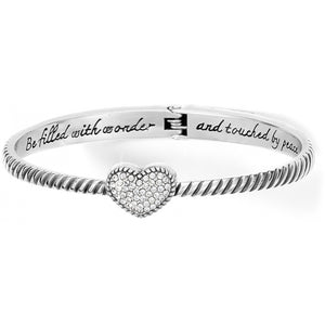 Brighton Celestia Heart Hinged Bangle JB9741