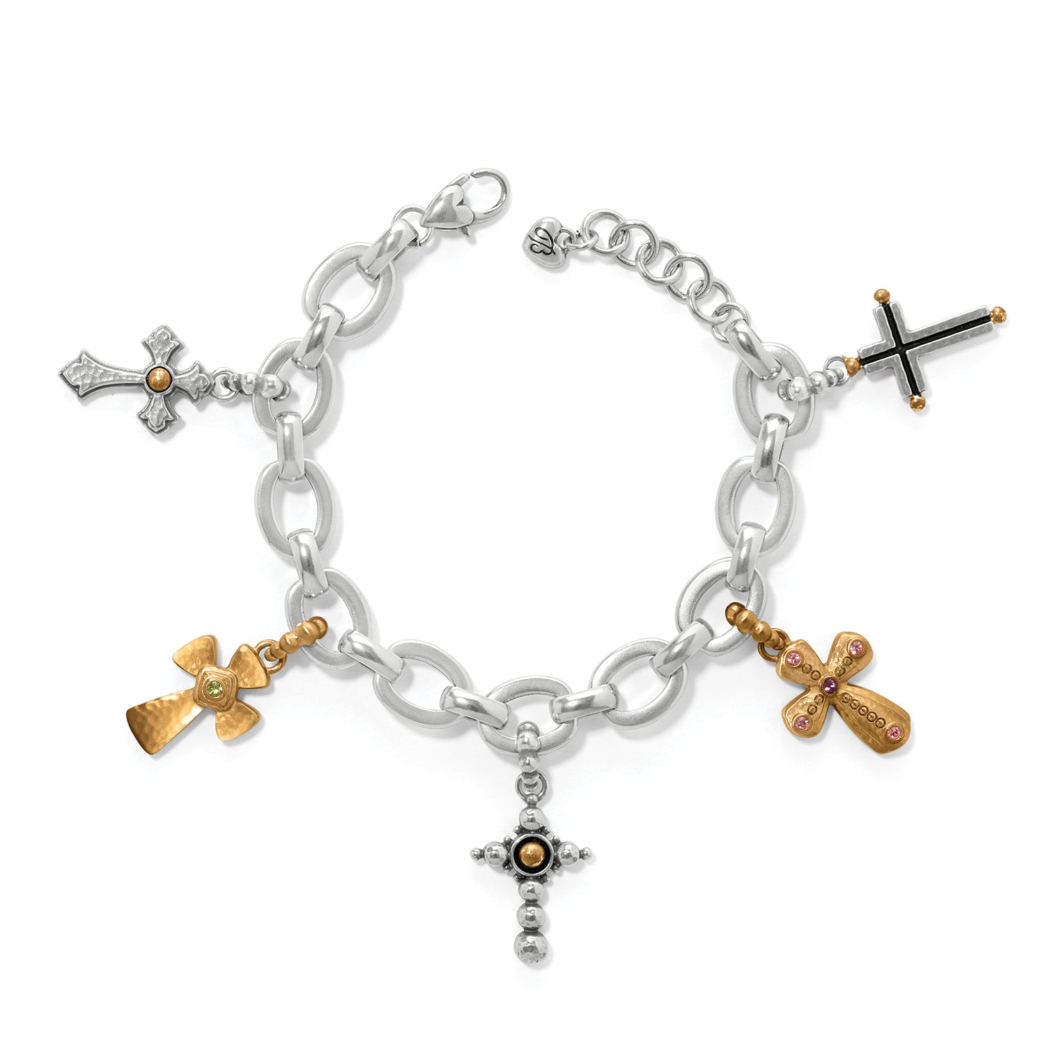 Brighton Majestic Cross Charm Bracelet JF0115