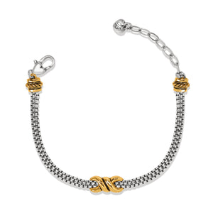 Brighton Interlok Twist Double Chain Bracelet JF0218