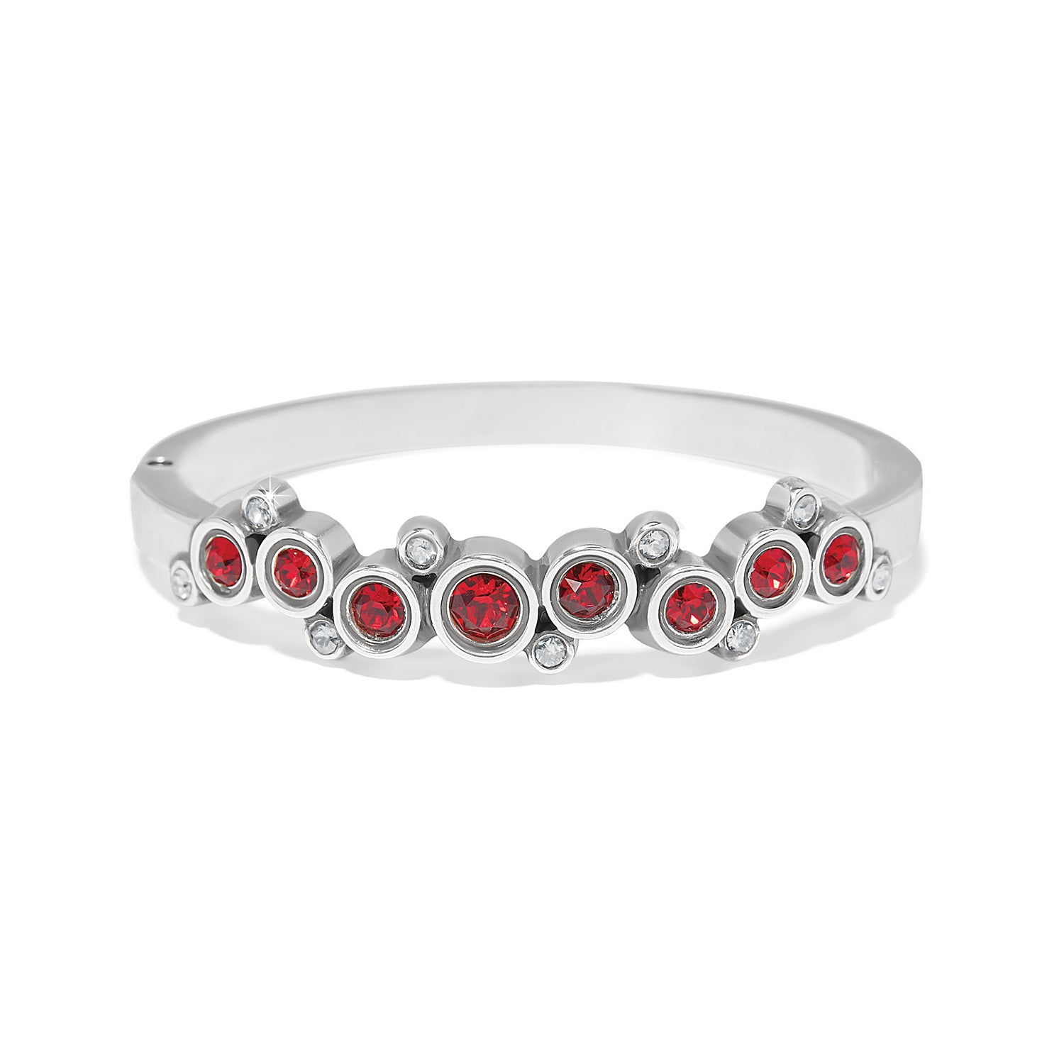 Brighton Constella Cluster Hinged Bangle JF0289