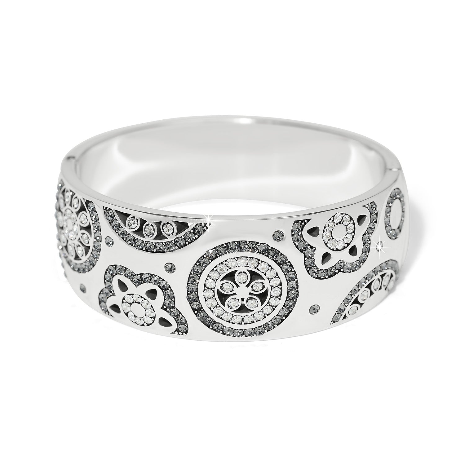 Brighton Flora Wide Hinged Bangle Bracelet JF0361