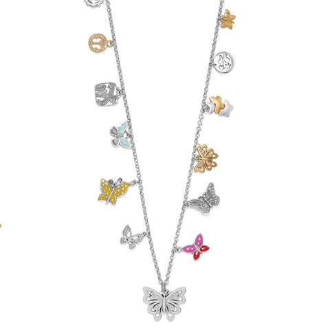 Brighton Forever Butterfly Charm Necklace JM0067