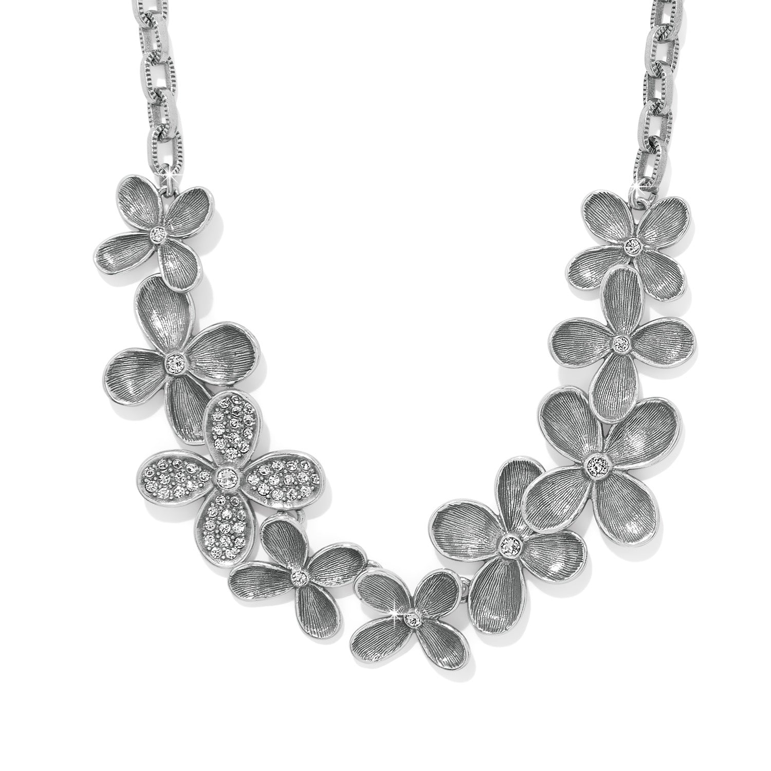 Brighton Everbloom Petal Pave Necklace JM0111