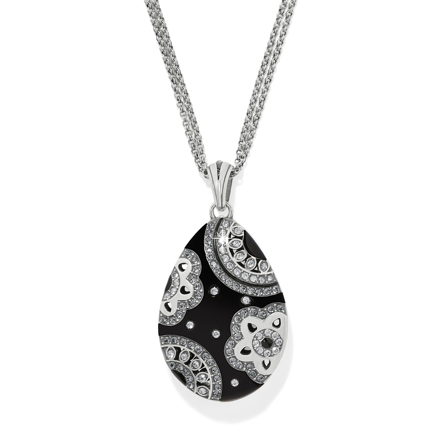 Brighton Flora Reversible Convertible Necklace JM0141