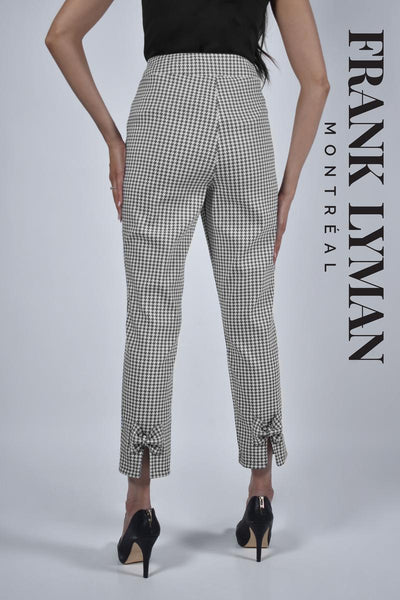 Frank Lyman Black and White Ankle Pant  226396